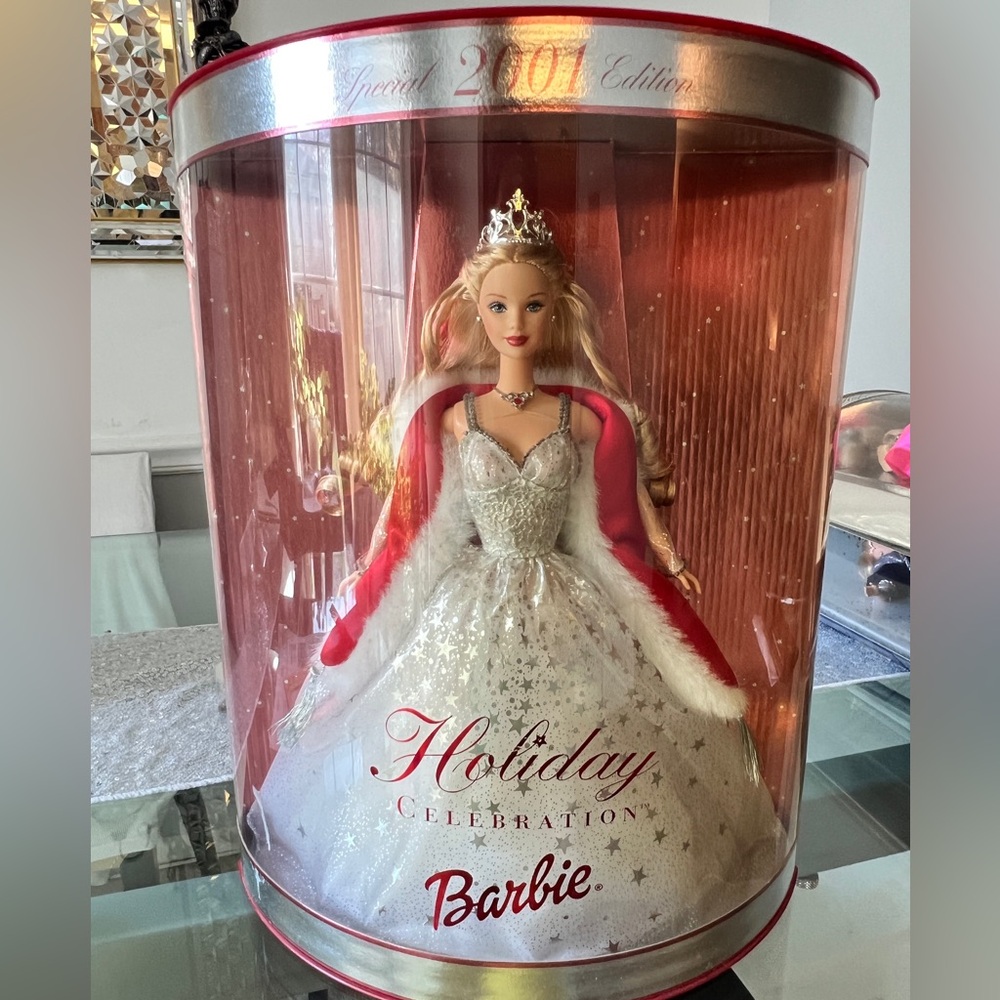 Special Edition 2001 Holiday Celebration Barbie Doll